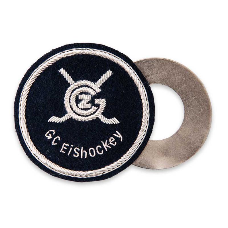 Magnet-Badges gestickt